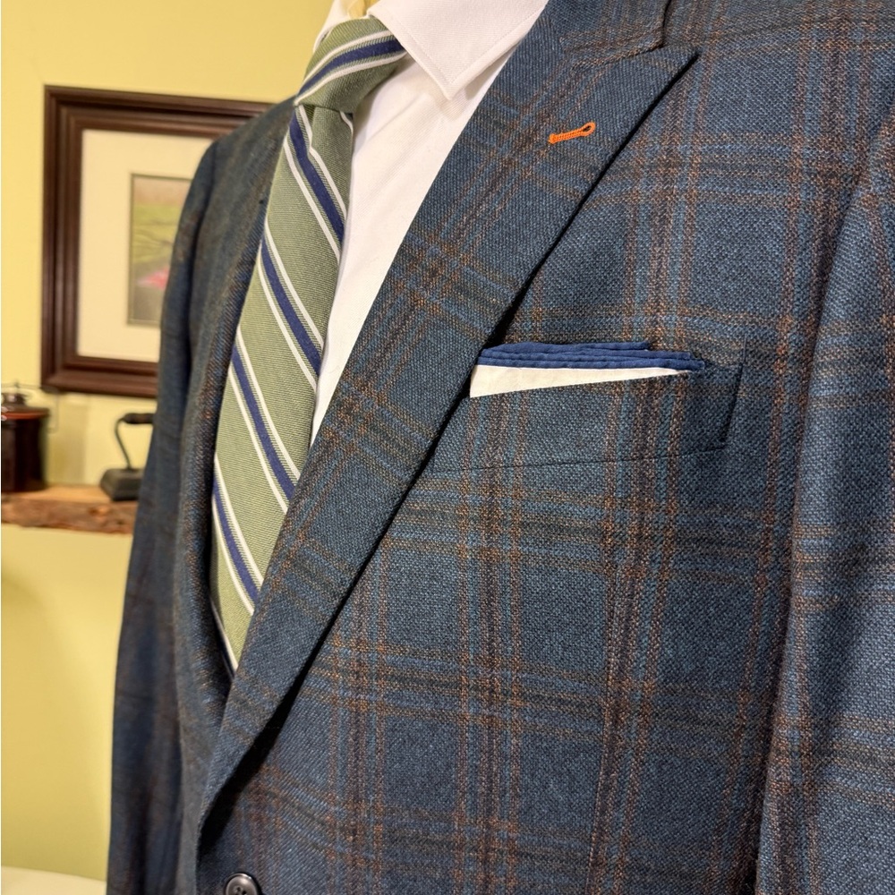 CUSTOM MADE in USA Joseph Abboud Cashmere Blend Sport Coat